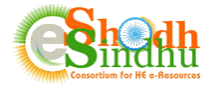 E-Resources through eShodh Sindhu